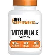 BulkSupplements.com Vitamin E 400 IU Softgels - Vitamin E Supplements - for Skin Support - 1 Vita...