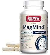 Jarrow Formulas MagMind Brain Health with Magtein (Magnesium L-Threonate), Dietary Supplement for...