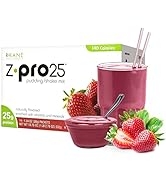 Z-Pro Strawberry - R-Kane High Protein Meal Replacement Shakes/Pudding – Z-Pro25 - Low Fat Low Ca...