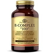 Solgar B-Complex "100", 100 Vegetable Capsules - Heart Health - Nervous System Support - Supports...