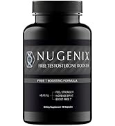 Nugenix Free Testosterone Booster for Men, 90 Count