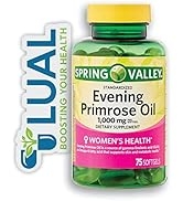 Omega-6 Fatty Acid for Women's Health: Spring Valley Women's Health Evening Primrose Oil Softgels...