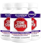 Moonstone Kidney Stone Stopper Capsules (360 Count), Developed by Urologists to Prevent Kidney St...